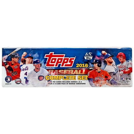 - 16 Topps Baseball Complete Set