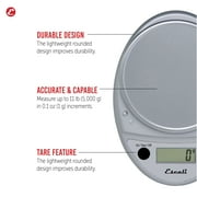 Escali Primo Digital Food Scale Multi-functional Kitchen Scale And Baking Scale For Precise Weight Measuring And Portion Control, 8.5 X 6 X 1.5 Inches