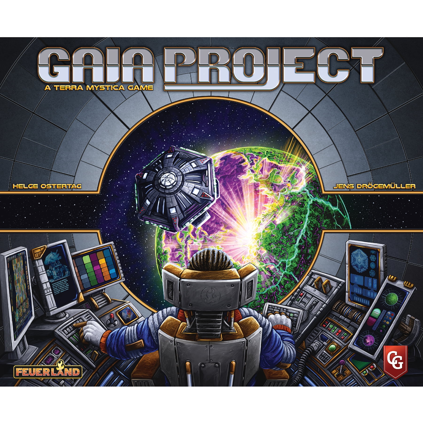 Capstone Games: Gaia Project - Strategy Board Game, 1-4 Players, Ages 14+, 120 Min