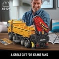 thumbnail image 7 of Technic Mobile Construction Crane Truck Building Blocks, RC Pneumatic Heavy-Duty Truck, Lorry Crane Building Set for Adult, Construction Vehicles Model for Adults(4012 PCS), 7 of 7
