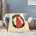 thumbnail image 6 of University of The Incarnate Word Logo Fleece Blanket, Very Soft Microfiber Flannel Blanket for Couch Warm and Cozy for All Seasons, 6 of 6