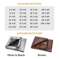 thumbnail image 7 of WHITEDUCK Super Heavy Duty Poly Tarp Cover 16 Mil & 10 Mil with Grommets and Reinforced Edges (Brown, White & Silver Black) (Silver Black- 16 Mil, 12' x 20'), 7 of 7