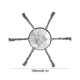 thumbnail image 2 of Cabezal de corte Alambre de acero Rueda de desmalezado para corte de césped para estacionamiento en jardín(6T), 2 of 5