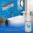 thumbnail image 3 of Brand - Bathroom Soap Scum Remover, for showers | 32 ounces fast-acting hard water stain remover – Multi-surface tub cleaner, suitable for tiles, glass, limescale and sinks – no wiping required, 3 of 4