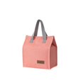 thumbnail image 1 of Inteprter Fiambrera portátil, bolsa de tela Oxford, papel de aluminio, aislamiento térmico, enfriador de alimentos, bolsa de almacenamiento para Picnic Organizadores de utensilios de cocina Rosado Inteprter HA069872-04, 1 of 6
