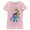 Light Pink, variant on Girl's Lilo & Stitch Ice Cream Lover Stitch Graphic Tee Athletic Heather Medium