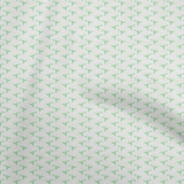 oneOone Cotton Poplin Mint Green Fabric Parrot Quilting Supplies Print Sewing Fabric By The Yard 42 Inch Wide
