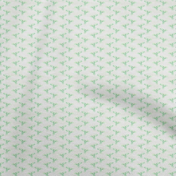 oneOone Cotton Jersey Mint Green Fabric Parrot Fabric For Sewing Printed Craft Fabric By The Yard 58 Inch Wide
