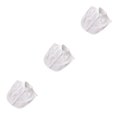 thumbnail image 3 of Minnieouse Mujeres diseño simple cuello falso niñas Formal chifón falso media camisa desmontable solapa ropa decoración soporte blanco Type1 NO1, 3 of 6