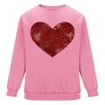 thumbnail image 4 of Tqyyweavej Sweat à Capuche pour Hommes Imprimé Saint-Valentin Décontracté Manches Longues Col Rond Chandails en Molleton de Base pour Hommes, Cadeaux de Noël pour Hommes, 4 of 6
