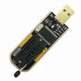 thumbnail image 2 of SOIC8 SOP8 Test Clip for EEPROM 93CXX / 25CXX 24CXX + CH341 24 25 Series Flash BIOS USB Programmer Module, 2 of 4