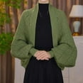 thumbnail image 2 of Fashion Hollow Out Knitted Shawl Coat, Women's Knitted Slouchy Wrap Cardigan Shawl Coat, Oversized Cardigans for Women, 2 of 12