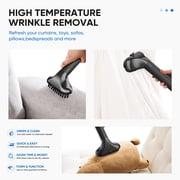 edx Standing Garment Steamer with 1.8L Water Tank, Gray