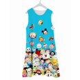 thumbnail image 1 of Vestido de verano para niñas, vestido de Mickey Mouse Minnie para niños, vestido para niñas, ropa sin mangas para niños, vestido de fiesta, camisón de cumpleaños de princesa 160 Gao Jinjia LED, 1 of 2