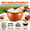 12-piece multifunctional cooking pot (orange), variant on 2.19 Gallon Nonstick Soup Pot with Twist Lock Handles for All Cooktops
