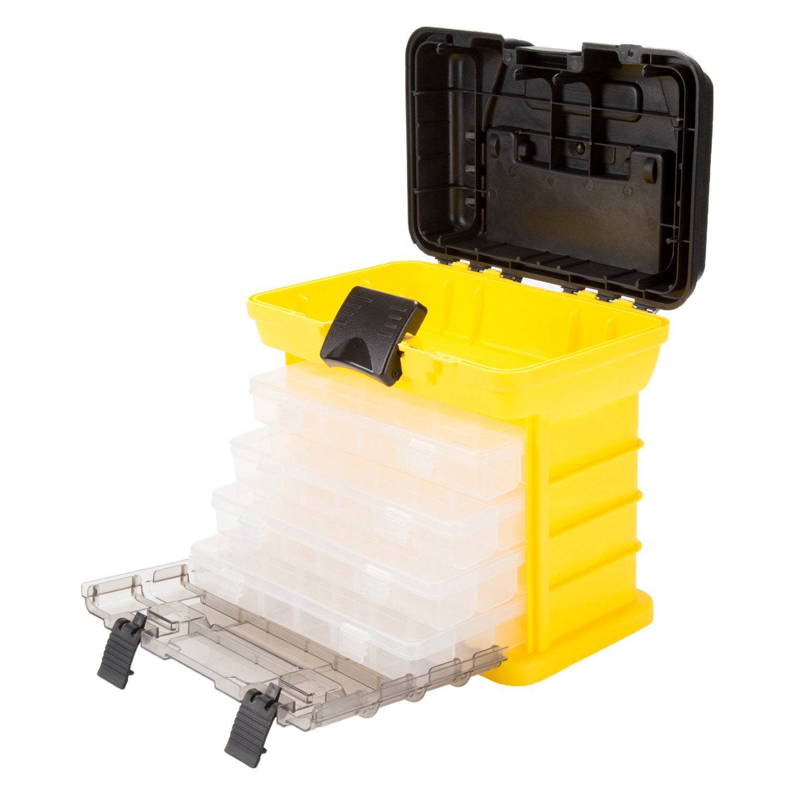 Stalwart 28cm Rack System Tool Box with 4 Organisers 並行輸入 Stalwart Shovel Rake Tool Holder with Hooks Wall Mounted Organizer