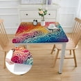 thumbnail image 2 of Awypu Coral Body Coral Body Tablecloth Full Width Single-Sided Printing 100% Polyester Fiber 36*36, 2 of 8