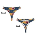 thumbnail image 3 of Fotbe Burning Rugby Balls Tanga Sin Costuras para Mujer con Estampado – Panties Invisibles, Transpirables y Cómodos para Uso Diario-Small, 3 of 6