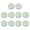 Rose39 wave light bl, variant on BQBQERT 10 Pcs/Set Self-Adhesive Wax Seals Sparkling Envelope Stickers for Card Letter