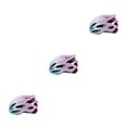 thumbnail image 3 of Destyer 1/2/3/5 Head Protected Impact-Resistant Road Fit For All Shape Bicycles Blue+Purple+Light M 3PCS, 3 of 6