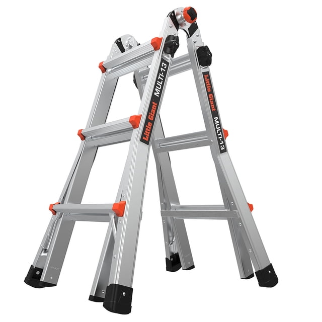 Escalera de Aluminio Multiposición 13' (4.34 m) Multi Tipo I A Little Giant 16513-002