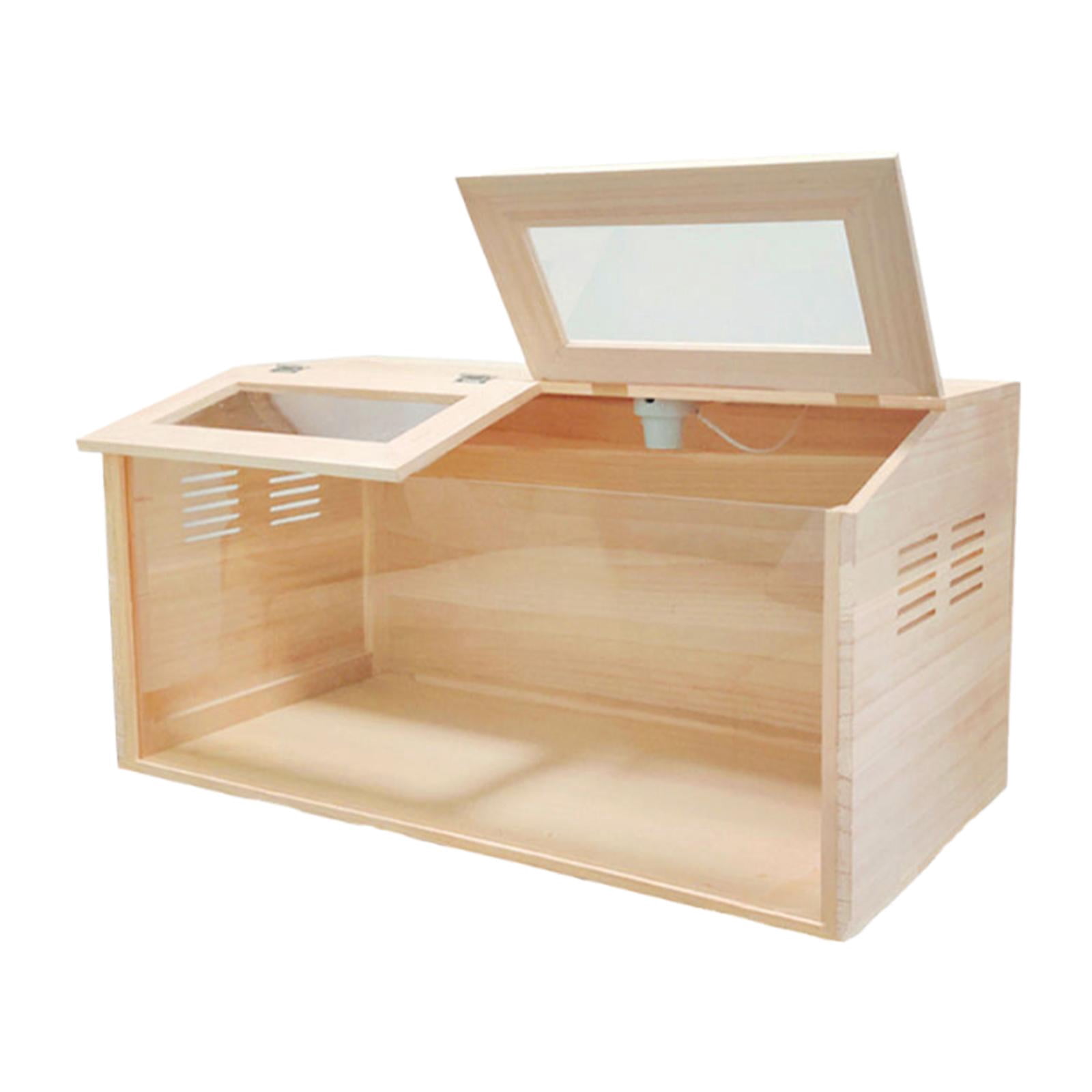 FashionCha Brooder Box for Chicks Spacious Small Chicken Coop for Ducks Quails Hamsters
