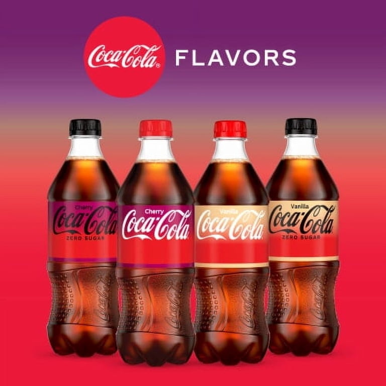 Pack of 2 - Coca-Cola Cherry Soda Bottle 2 liter - Walmart.com