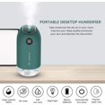 thumbnail image 4 of Humidificador de aire de 500 ml, humidificador de aire ultrasónico silencioso de 23 dB para bebés, humidificador de aire doméstico de apagado automático con 2 filtros de algodón para dormitorio, ofic JAMW Sencillez, 4 of 5
