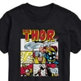 thumbnail image 3 of Marvel Thor - Comic Book Grid - Men's Short Sleeve Graphic T-Shirt, 3 of 5