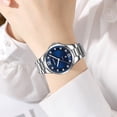 thumbnail image 4 of SKMEI Watches for Women Easy Read Waterproof Ladies Watch Analog Quartz Stainless Steel Date Womens Wristwatch Gift, 4 of 5