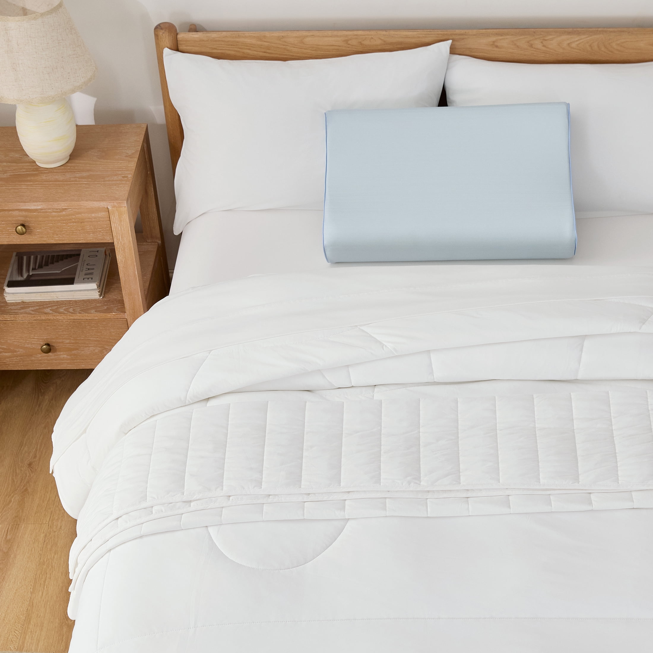 Breescape Essentials B-COOL Cooling Comforter, White, Full/Queen
