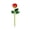 Red, variant on Hot Pink Simulation Rose Flower Ballpoint Pen Creative Gift Pen For Students