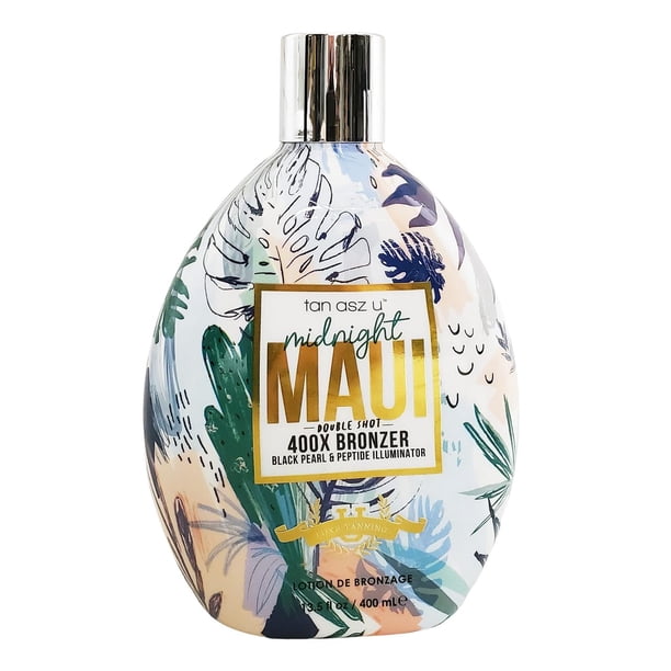 Loción bronceadora TAN ASZ U Midnight Maui Double Shot 400 X 400 ml