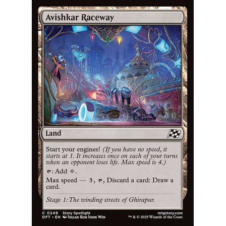 MtG Aetherdrift Common Avishkar Raceway #249