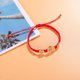 thumbnail image 3 of Pulsera de la Virgen María redonda de joyería de moda europea y americana Pulsera de cuerda roja tejida a mano Pulsera de pareja, 3 of 5