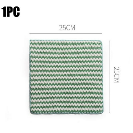 

1Pack Soft Kitchen Towels - 0% Shed Lint - Odorless Reusable Towels Premium Kitchen Dishcloths Absorbent Coral Fleece Wipes No Watermark (10 x 10 Squares)