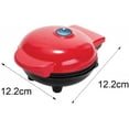 thumbnail image 2 of Máquina de Mini Gofrera Oriental elife Gofre Individual Color Rojo, 2 of 3