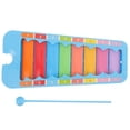 thumbnail image 1 of 1 Set Piano à Frapper Éducation Enfance Percussion Instrument de Musique Coloré Glockenspiel, 1 of 9
