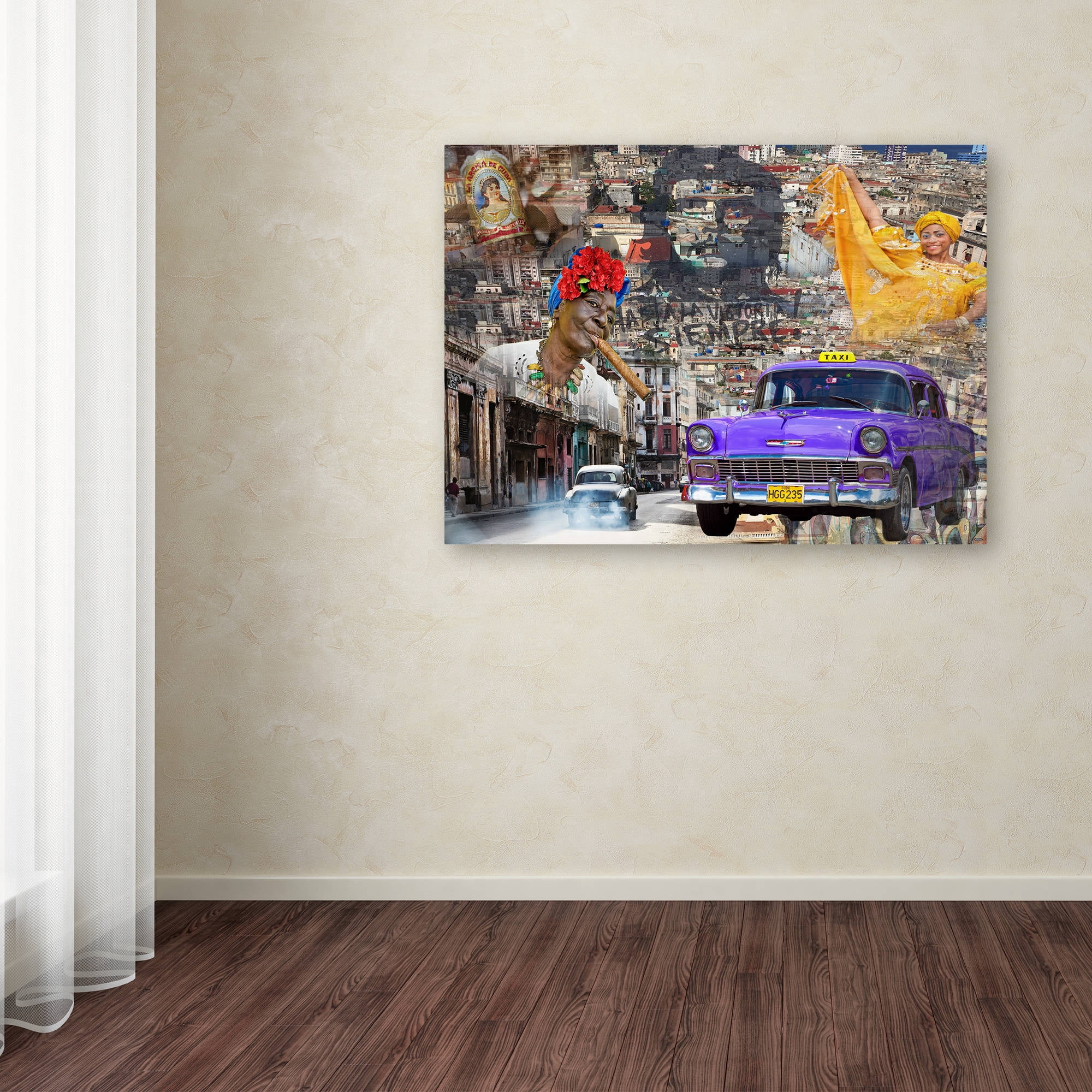 Trademark Fine Art "La Aroma de Cuba" Canvas Art by Alberto Lopez