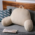 thumbnail image 6 of Soft Bed Backrest Pillow Lumbar Support Cushion For Sitting In Bed Pregnancy Sofa & Chair Comfort For Back & Waist, 6 of 7