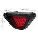 thumbnail image 2 of CHICHUMID Faro Trasero LED Rojo Para Con Iluminación Y Compatibilidad Universal, 2 of 6