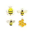 thumbnail image 4 of Charms 10 Pzs Colgantes De Aleación De Esmalte De Abeja DIY Pendientes Hechos A Mano Accesorios De Joyería, 4 of 4