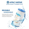 thumbnail image 4 of Filtro de agua APEC WATER CB1-SED10-BB para sedimentos para toda la casa, 4 of 6