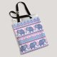 thumbnail image 1 of Bolso de lona ABPHQTO con adorno Tribal africano de elefante étnico de loto vintage 36x41 cm, 1 of 2