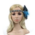 thumbnail image 3 of Fascinator Zulema Diadema Estilo Indio Vintage Indian Headband, 3 of 8