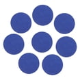 thumbnail image 1 of Uxcell 8pcs 12 Inch Round Adhesive Backed Felt for Household Applications, Blue, 1 of 5