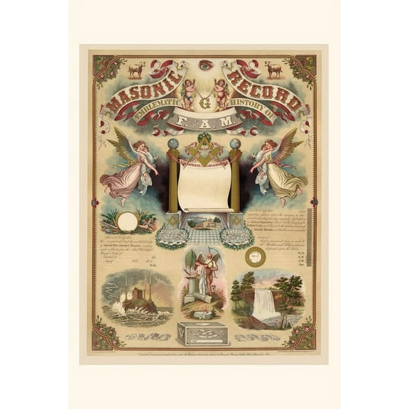 Pocket Sized - Found Image Press Journals: Vintage Journal Masonic Record (Paperback)