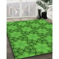 thumbnail image 3 of Ahgly Company Machine Washable Indoor Rectangle Transitional Green Area Rugs, 7' x 9', 3 of 7