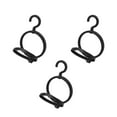 thumbnail image 2 of Black Wig Hanger3Pcs Hanging Wig Stand Wigs Storage Holder Hanging Wig Rack Unrivaled Performance, 2 of 5