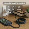 thumbnail image 4 of Cable USB a USB-C Statik MagStack 27W 1 m magnético, 4 of 9